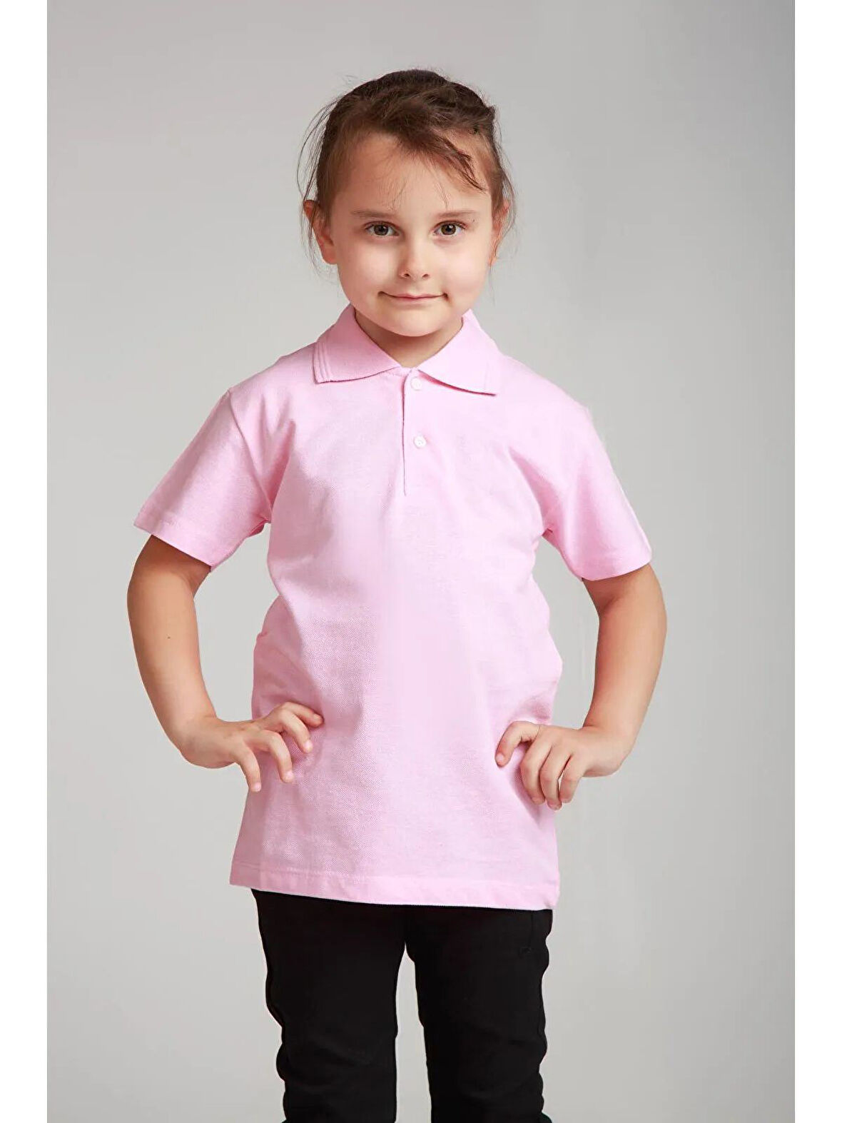 Miniğimin Cicileri Kısa Kol Unisex Çocuk Lacost - Pembe