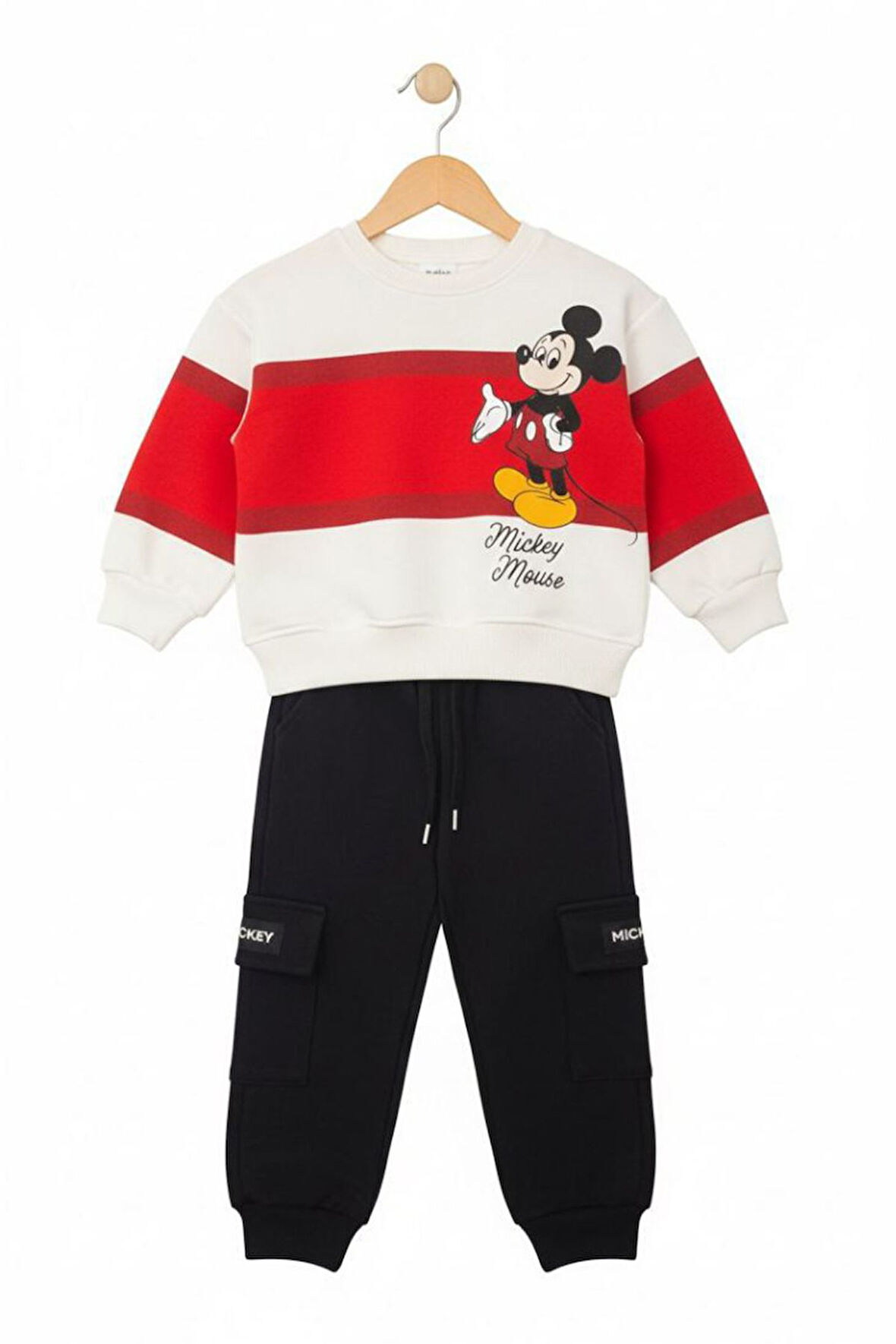 Miniğimin Cicileri Mck Ms Şeritli Erkek Çocuk 2 li Takım - Çok Renkli