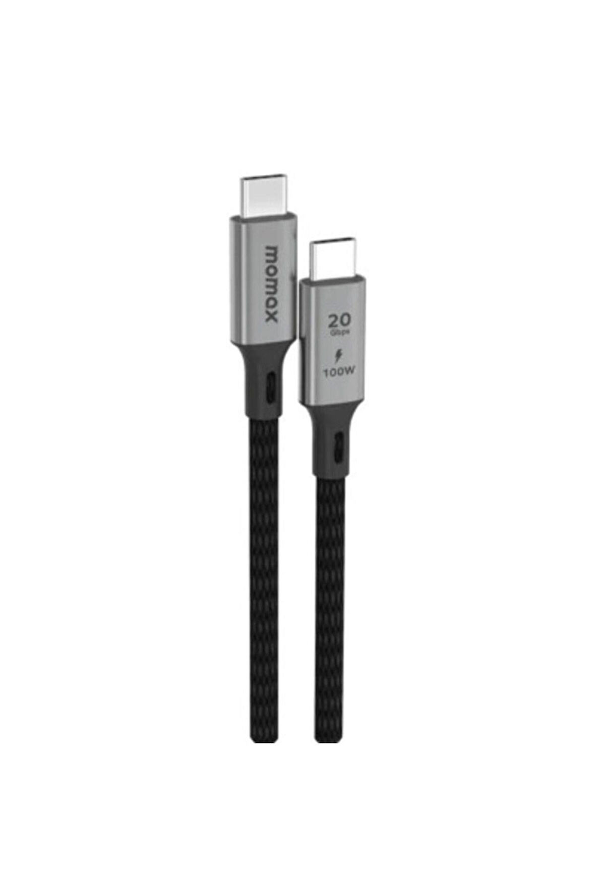 Elit | USB-C - USB-C Örgülü Kablo 100W (USB3.2 - 2m Desteği)