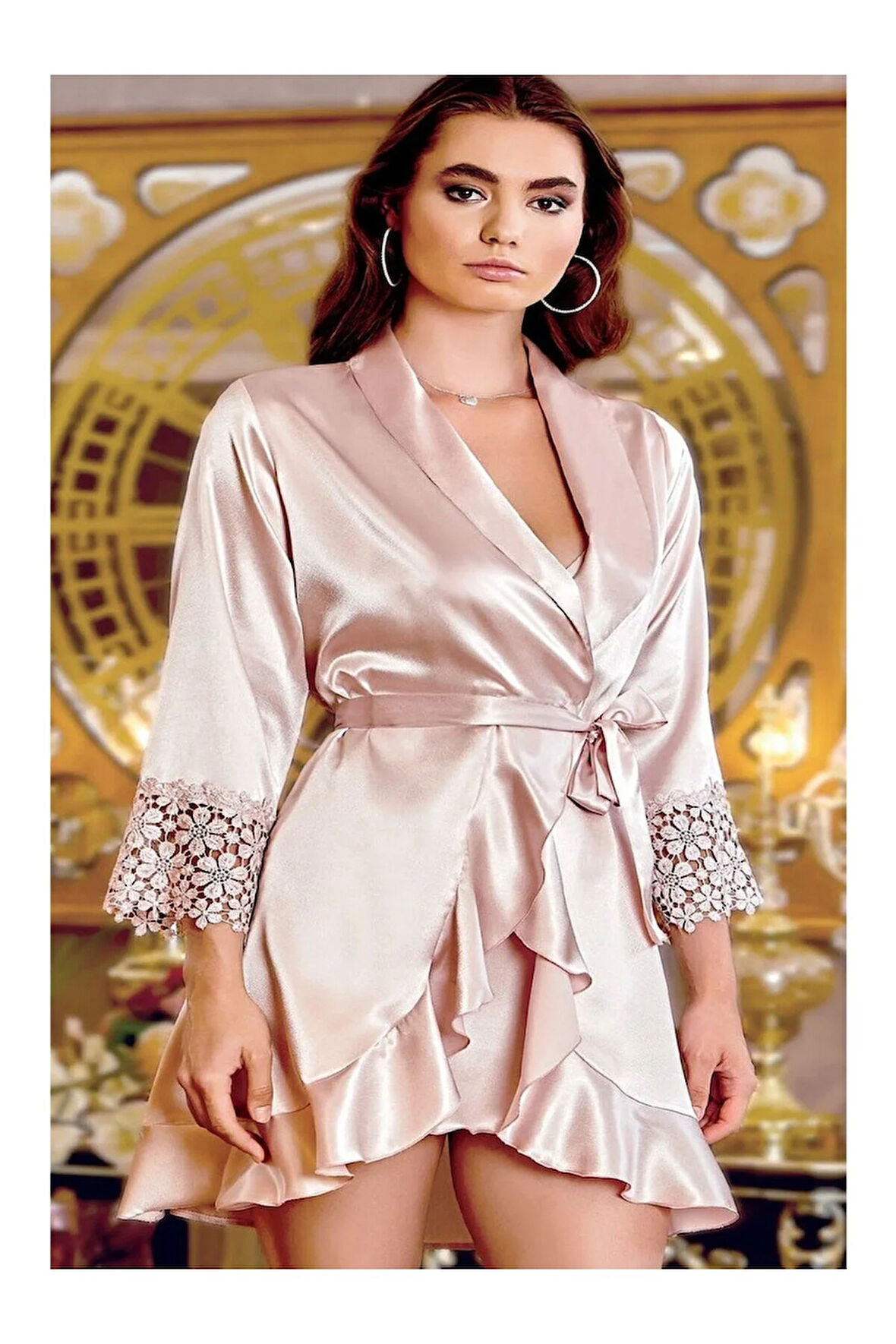 260 Çeyizlik Saten 6'lı Set-260