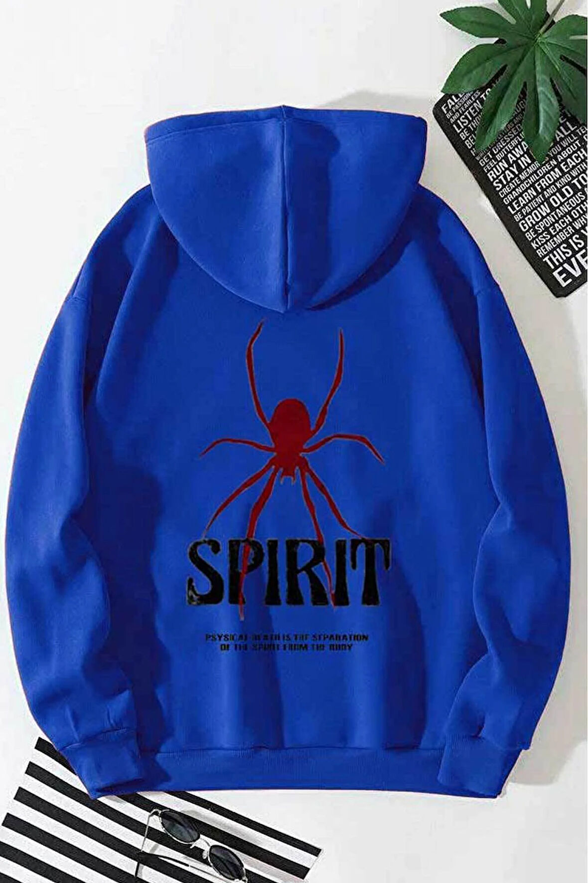 Unisex Spirit Baskılı Sweatshirt