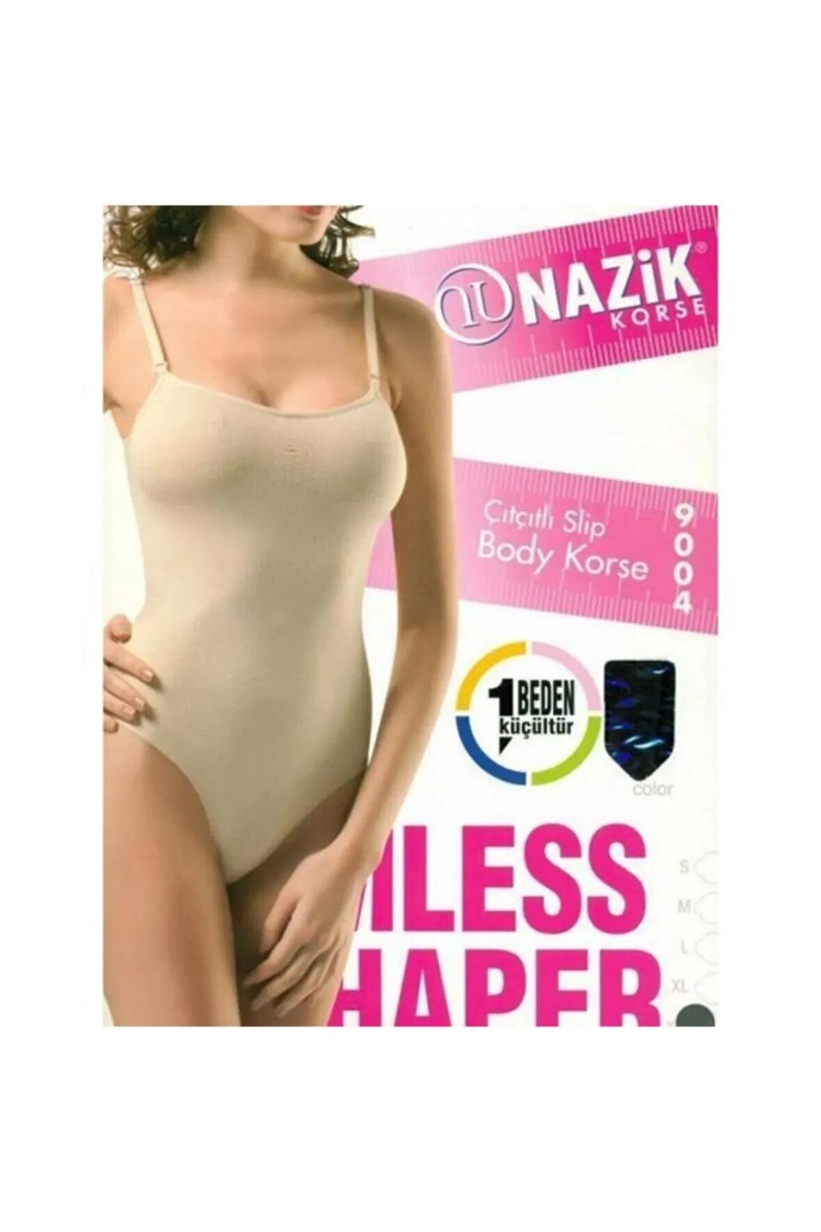 Nazik Diz Üstü Tam Boy Korse Siyah