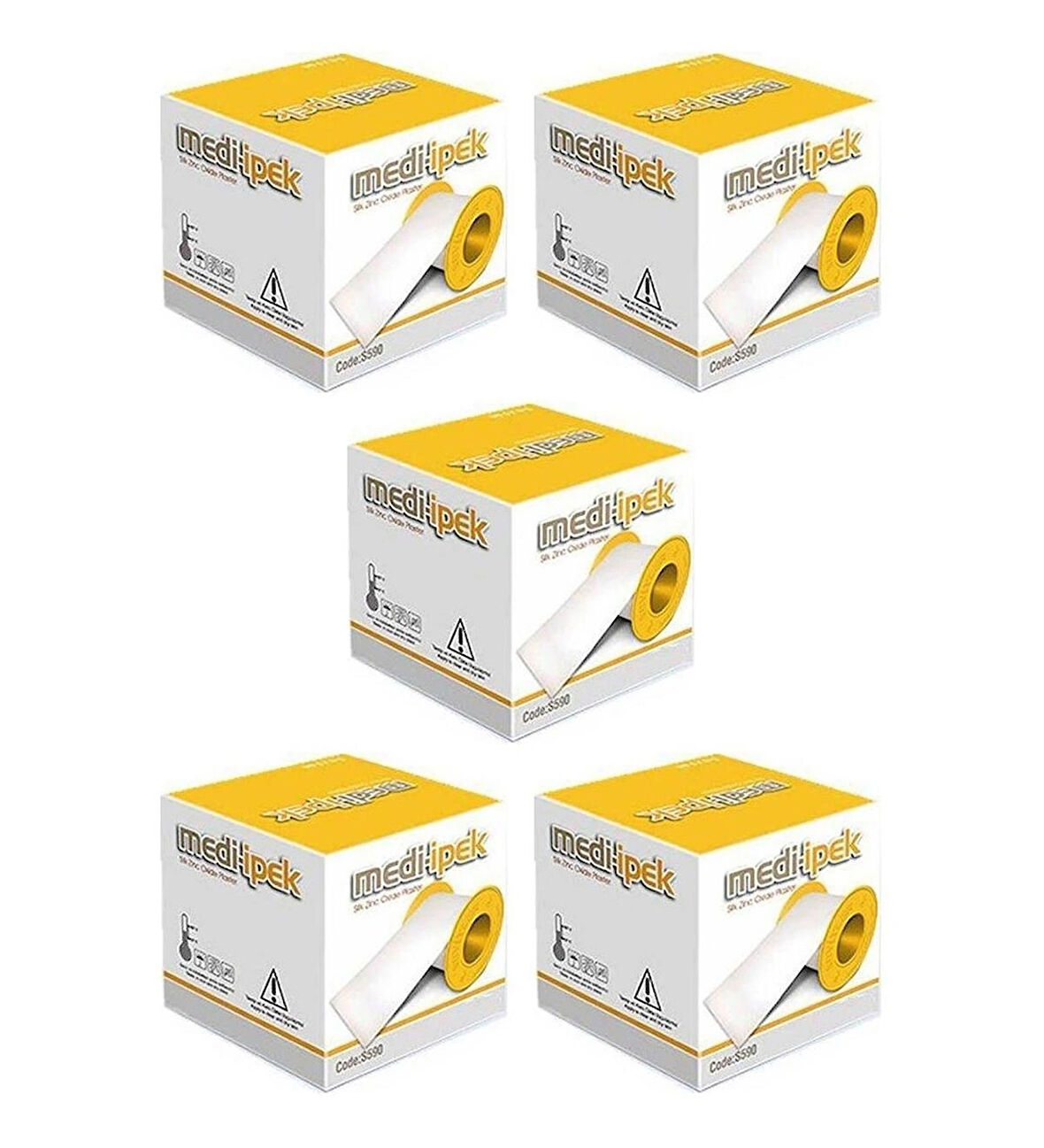 Medi İpek Tıbbi İpek Flaster 5m x 5cm 5 Adet