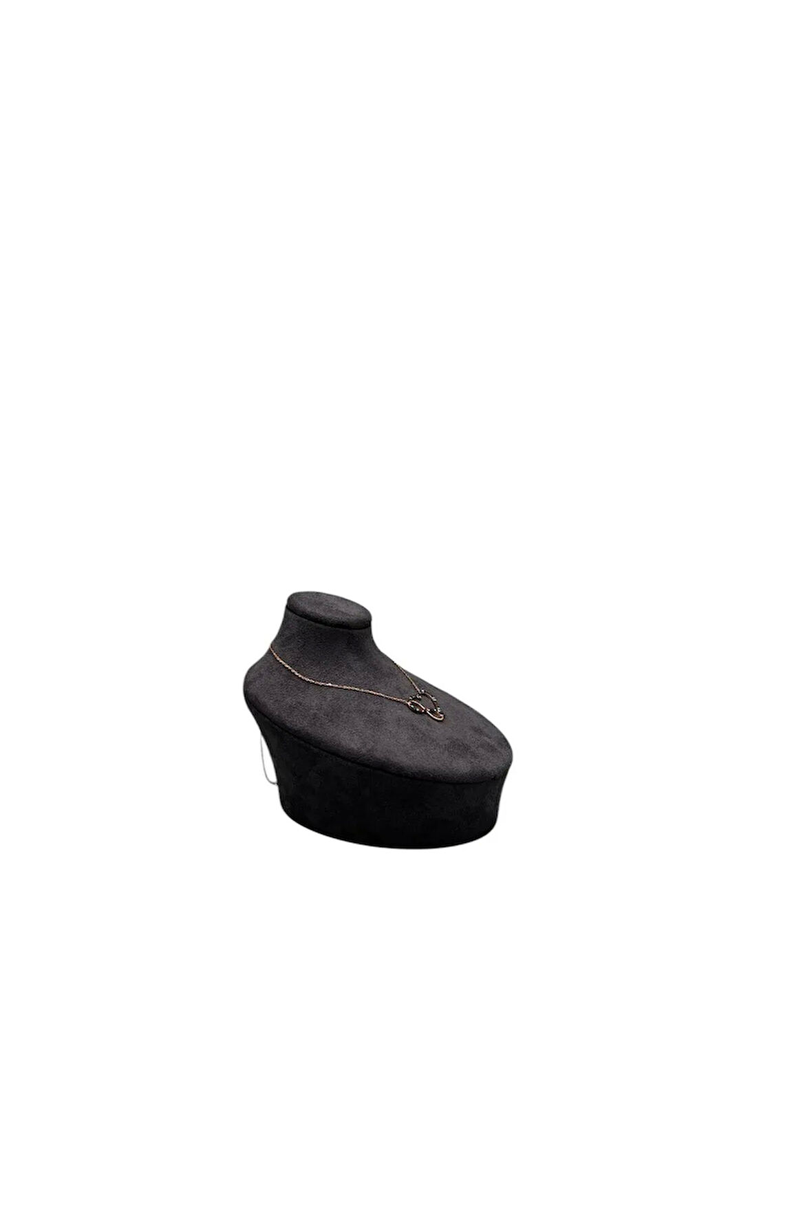 Yerli Üretim Yerde Model Sardunya Kumaş Füme Renk Boy 12 cm En 14 cm Kolye Takı Mankeni