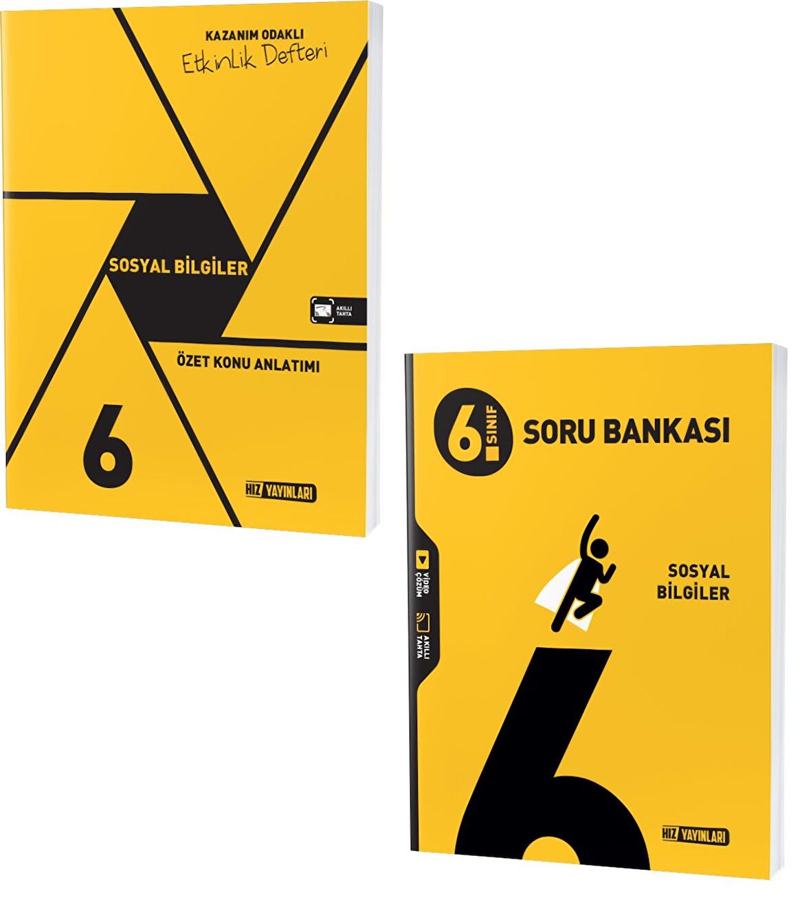 Hız 2023 6. Sınıf Sosyal Bilgiler Soru + Defter Seti 2 Kitap 2023