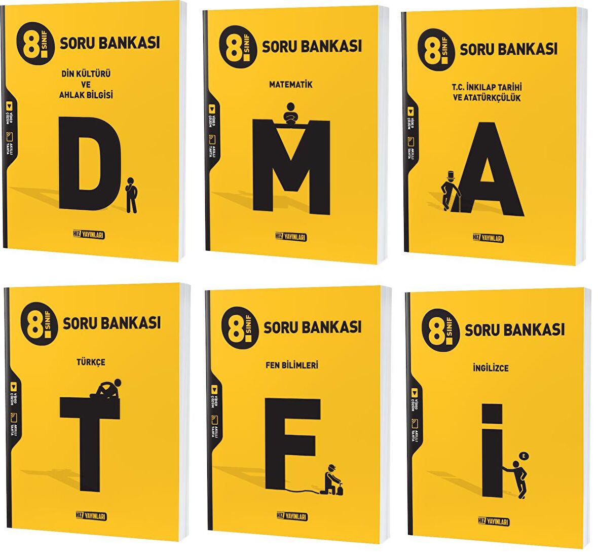 Hız Lgs 2023 8. Sınıf Matematik Türkçe Fen Din İnkılap İngilizce Soru Seti 6 Kitap 2023