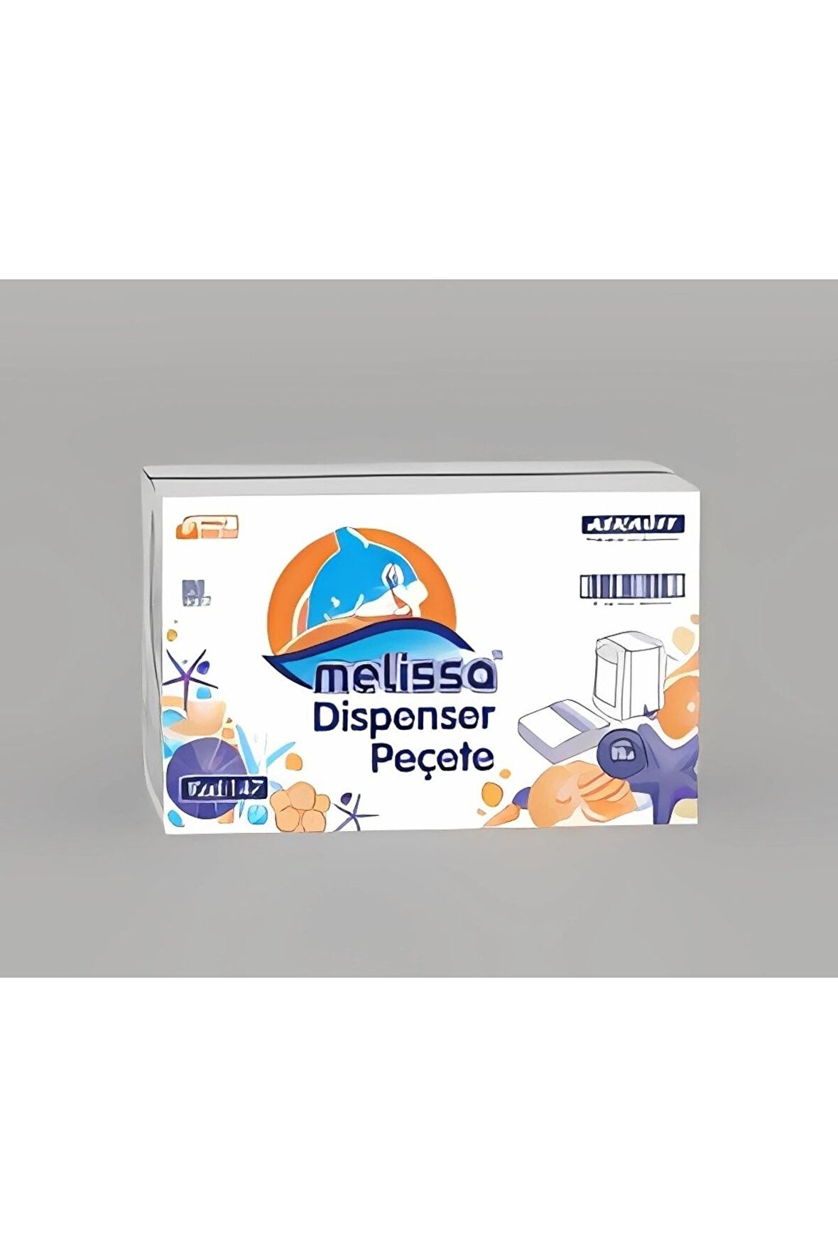 Dispenser Peçete 17x21 Cm 200 Yaprak X 18 Adet 2 Katlı