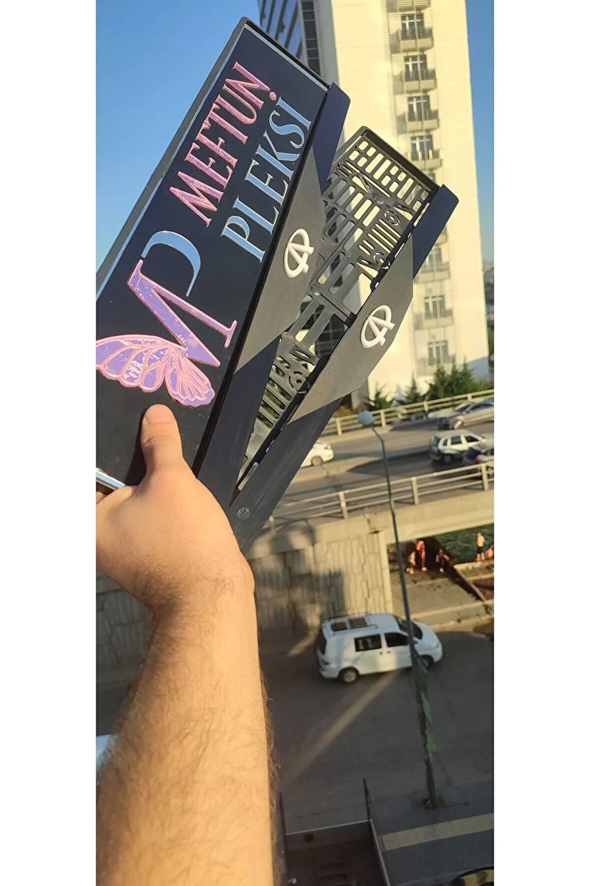 Chery Model Uyumlu Mat Pleksi Plakalık