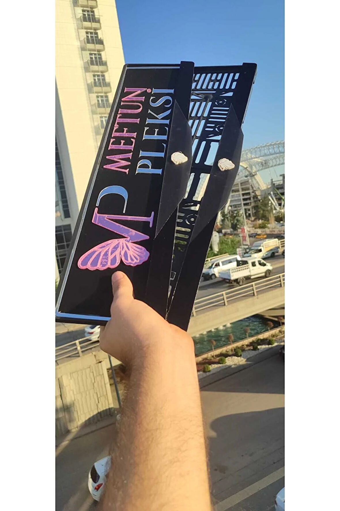 Peugeot Model Uyumlu Mat Pleksi Plakalık (yeni logo)