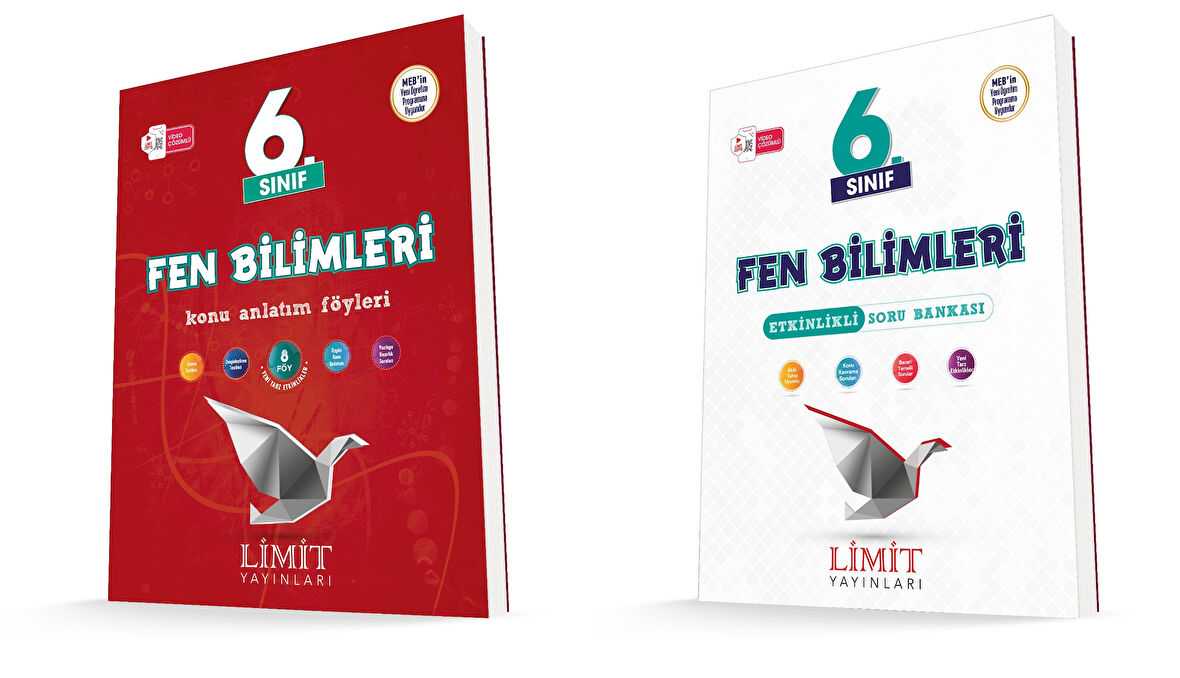 Limit 2026 6. Sınıf Fen Bilimleri Konu Anlatım + Soru Bankası Seti 2 Kitap Güncel Müfredat