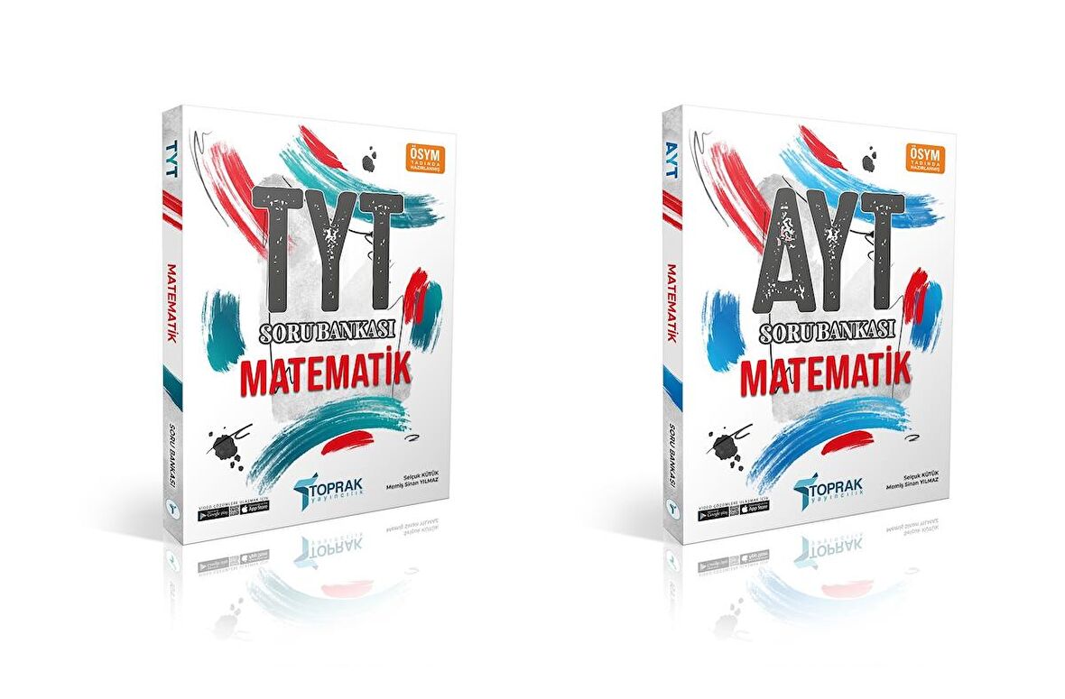 Toprak 2024 Tyt Ayt Matematik Soru Bankası Seti 2 Kitap 2023