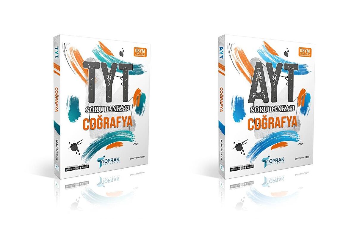 Toprak 2024 Tyt Ayt Coğrafya Soru Bankası Seti 2 Kitap 2023