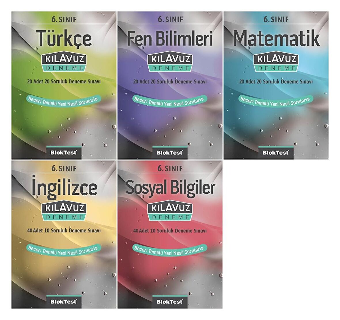 Bloktest 6. Sınıf Kılavuz Deneme Seti 5 Kitap 2023