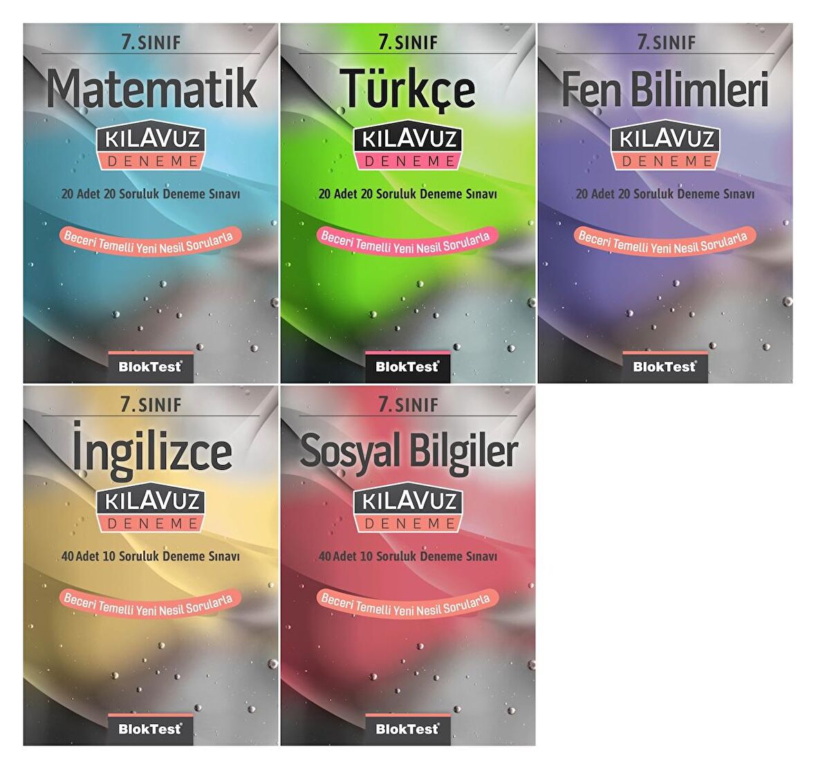 Bloktest 7. Sınıf Kılavuz Deneme Seti 5 Kitap 2023