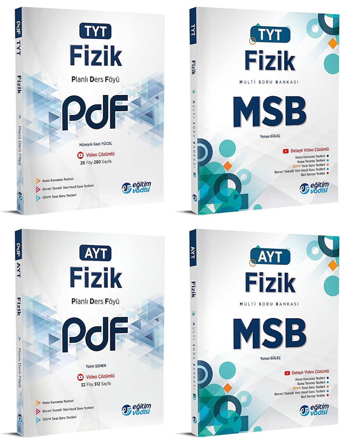 Eğitim Vadisi Tyt Ayt Fizik Pdf + Msb Seti 4 Kitap 2023