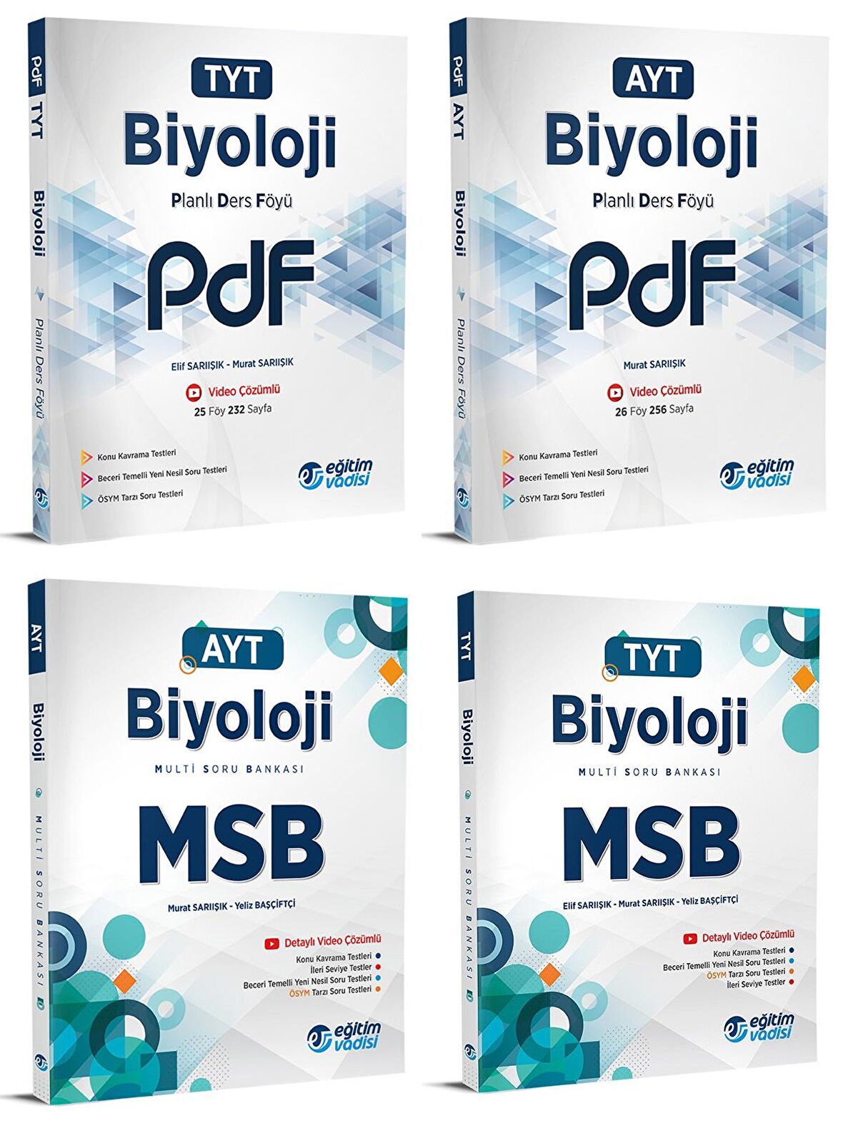 Eğitim Vadisi Tyt Ayt Biyoloji Pdf + Msb Seti 4 Kitap 2023