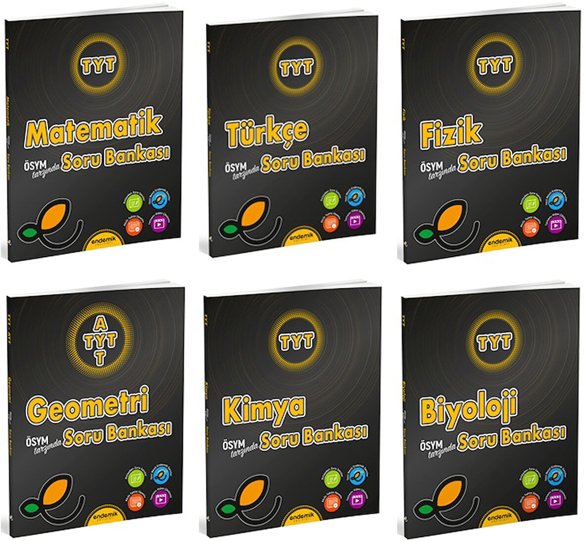 Endemik 2025 Tyt Sayısal Soru Kitabı Seti 6 Kitap
