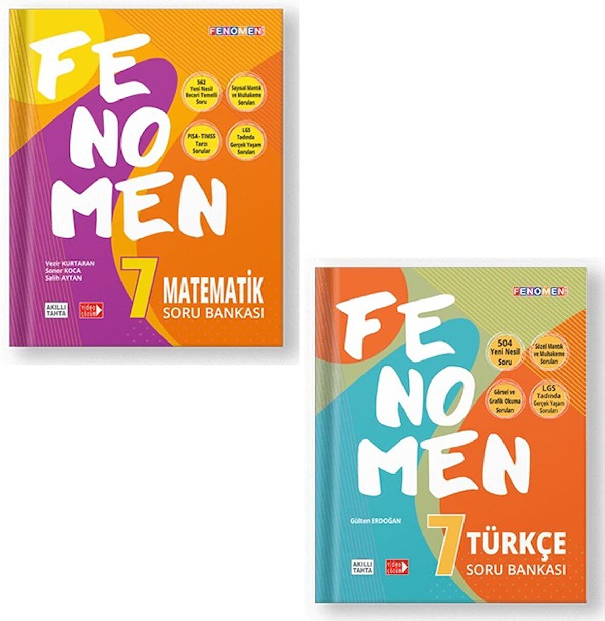 Fenomen Okul 7. Sınıf Matematik Türkçe Fenomen Soru Seti 2023