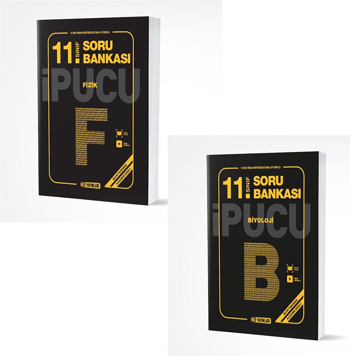 Hız 11. Sınıf Fizik + Biyoloji Soru Bankası Seti 2 Kitap 2023