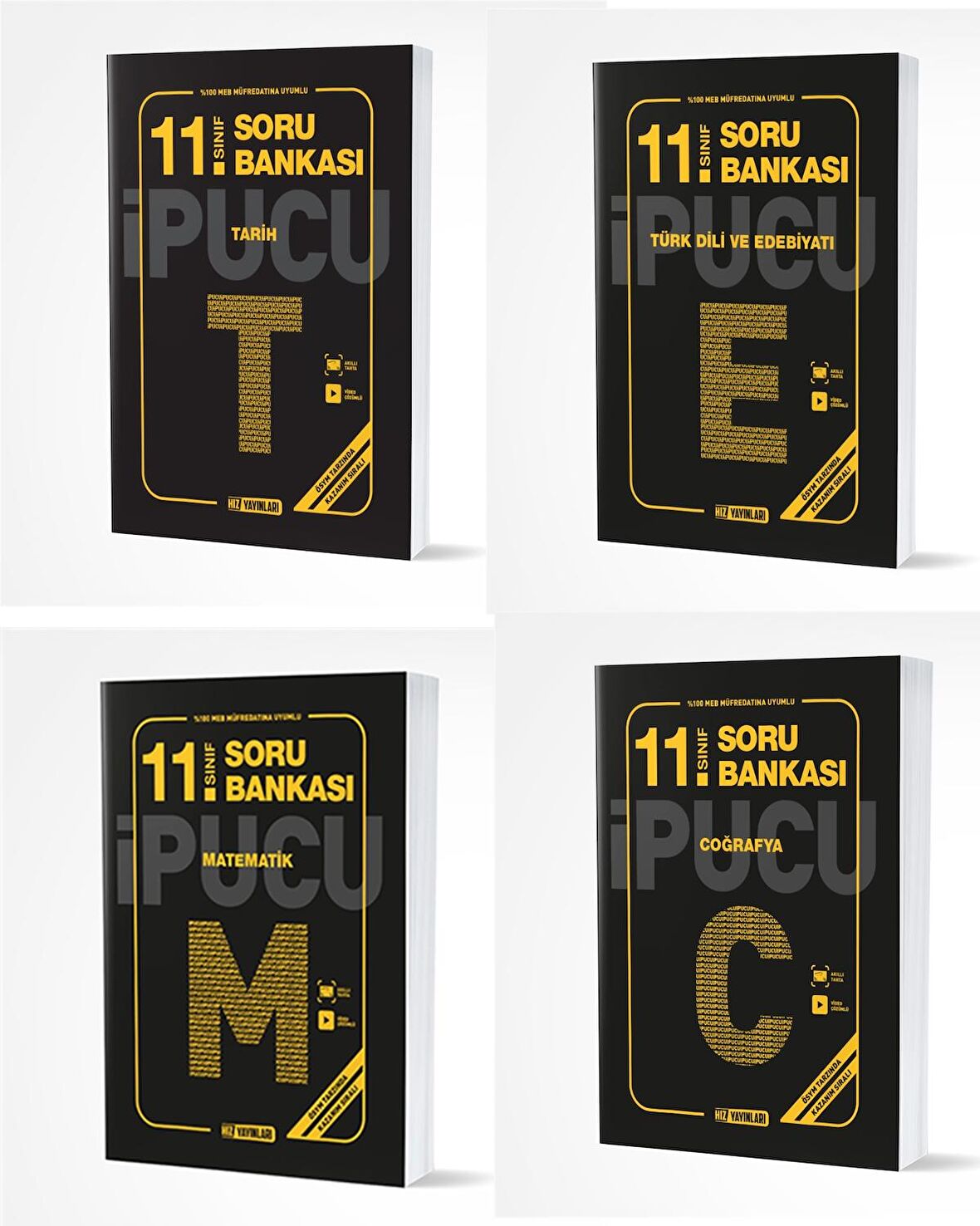 Hız 11. Sınıf Matematik Edebiyat Tarih Coğrafya Soru Seti 4 Kitap 2023