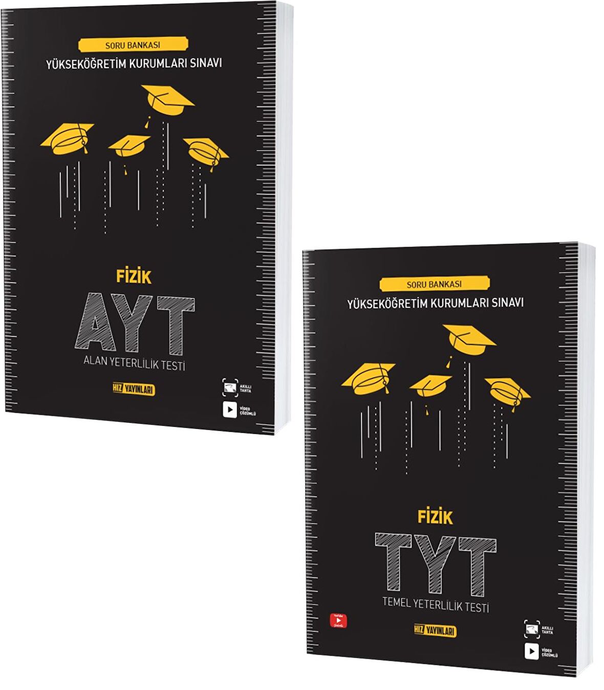 Hız Yayınları Tyt Ayt Fizik Soru Bankası Seti 2 Kitap 2023