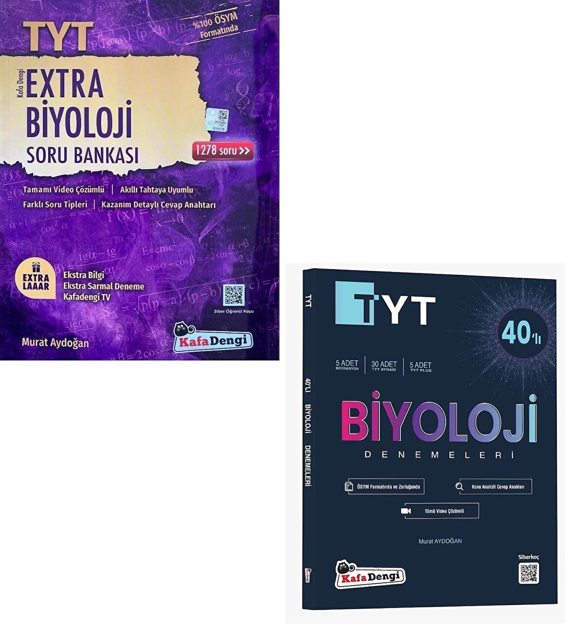 Kafadengi Tyt Biyoloji Extra Soru + Deneme Seti 2 Kitap 2023