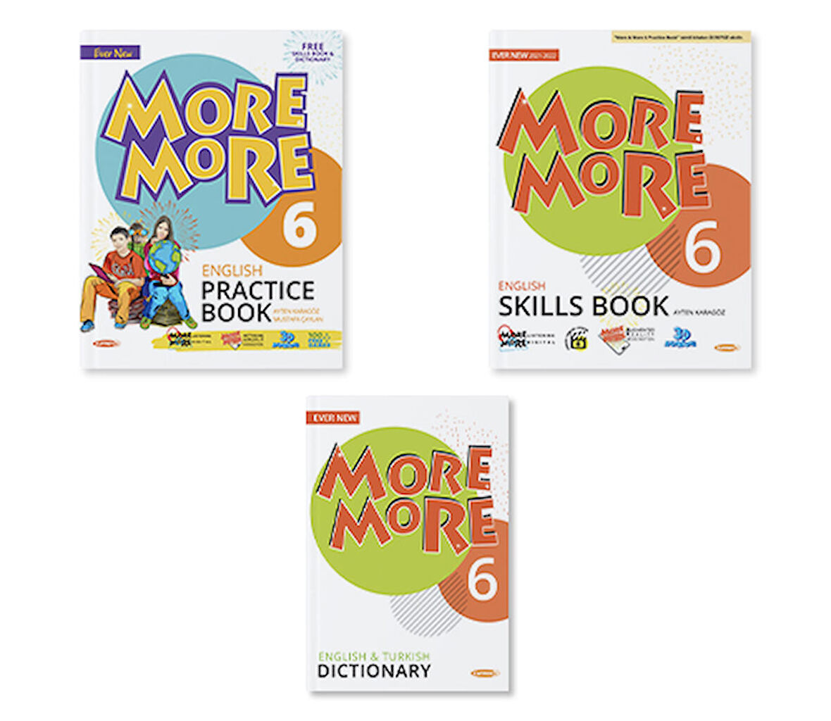More & More 6. Sınıf Pratice Book 3 Lü Set 2023