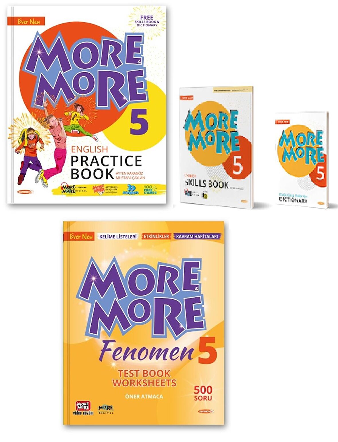 Kurmay Elt 5. Sınıf More & More Pratice Book + Test Book 2023