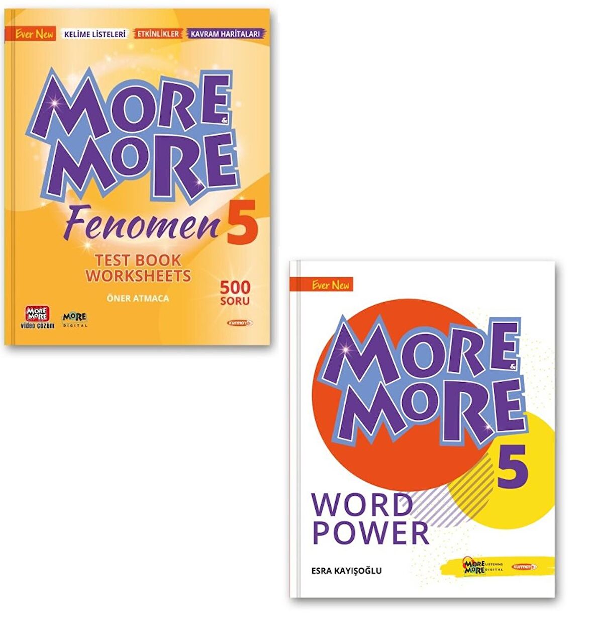 Kurmay Elt 5. Sınıf More & More Test Book + Word Power 2023