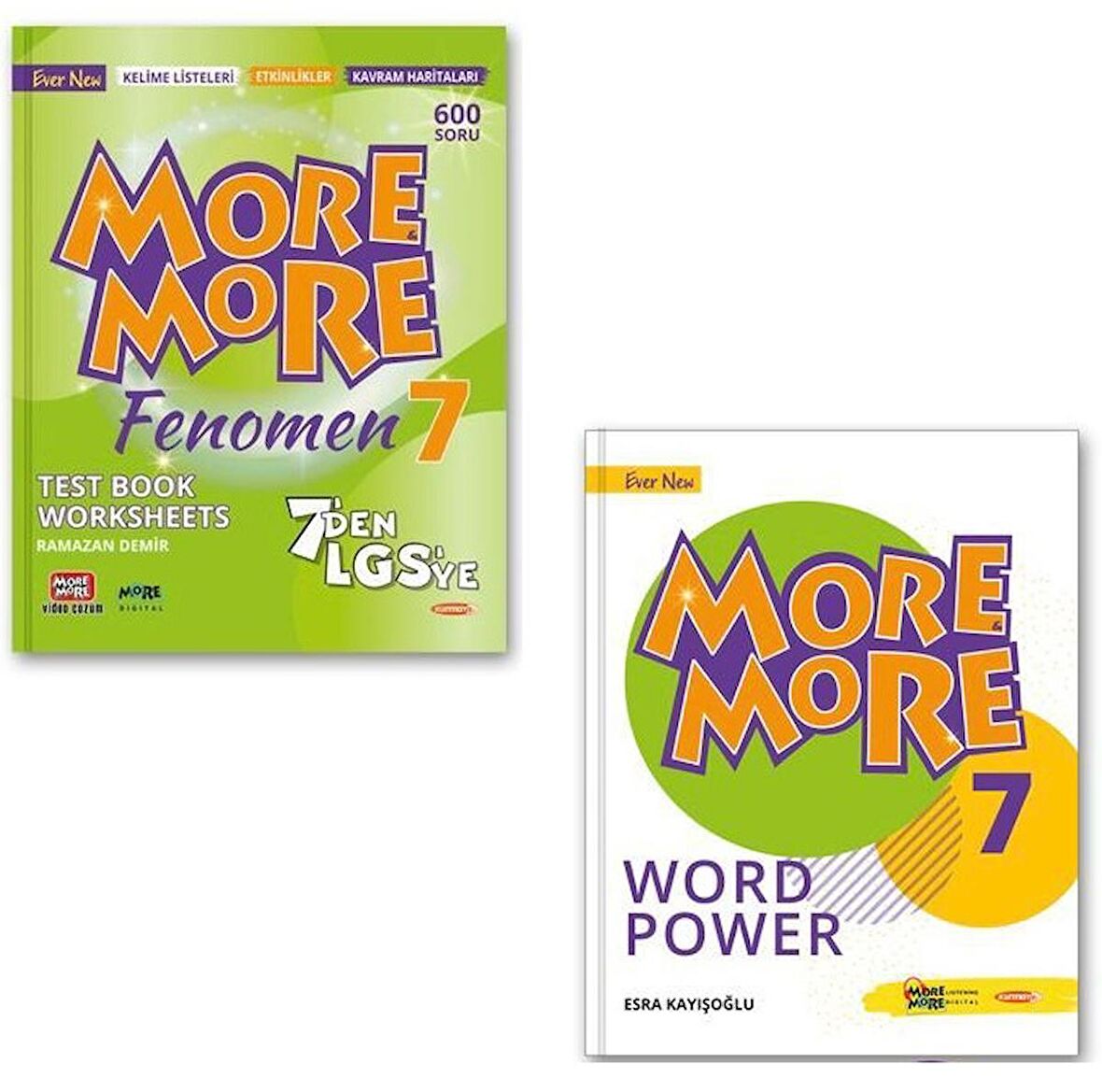 Kurmay Elt 7. Sınıf More & More Test Book + Word Power 2023