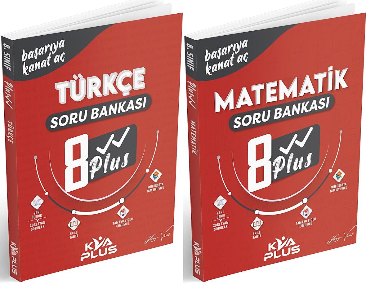 Kva 8. Sınıf Lgs Türkçe + Matematik Plus Soru Seti 2 Kitap 2023