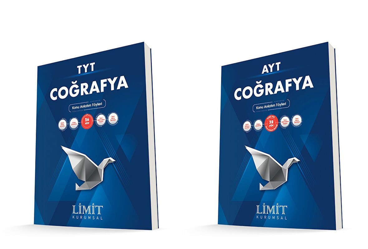 Limit Kurumsal Tyt Ayt Coğrafya Konu Anlatım Föyleri Seti 2 Kitap