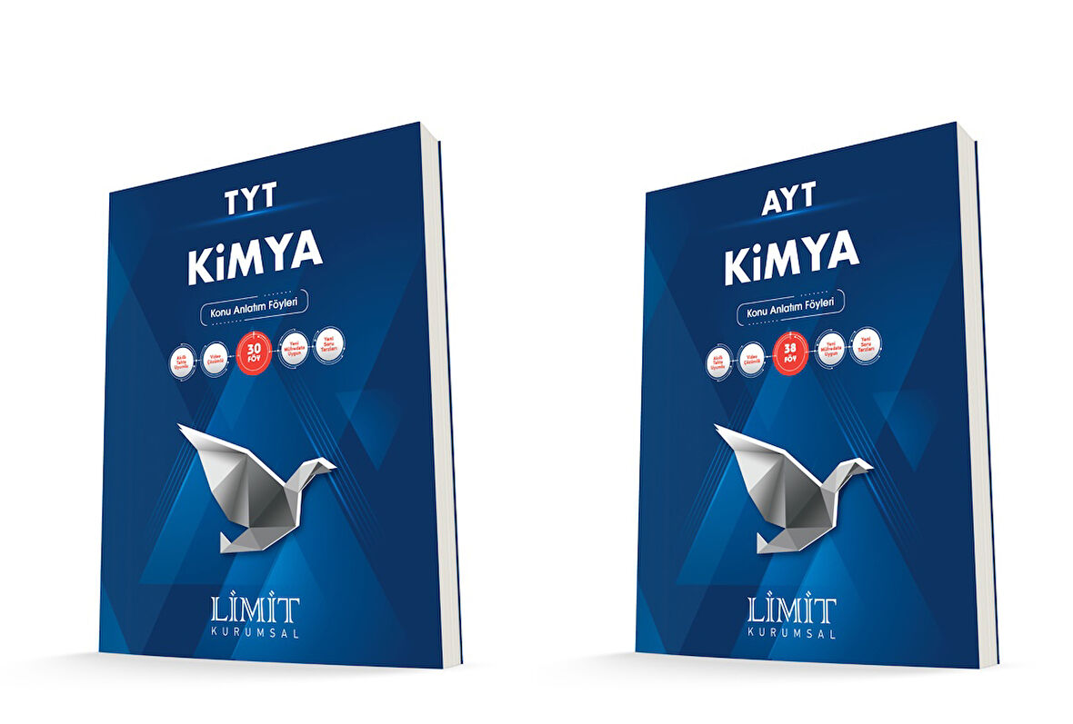 Limit Kurumsal Tyt Ayt Kimya Konu Anlatım Föyleri Seti 2 Kitap