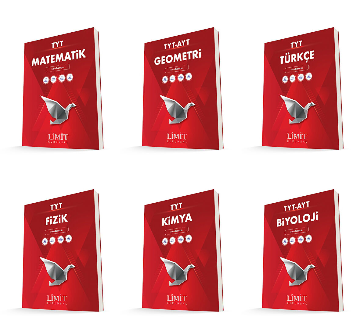 Limit Kurumsal Tyt Sayısal Soru Bankası Seti 6 Kitap