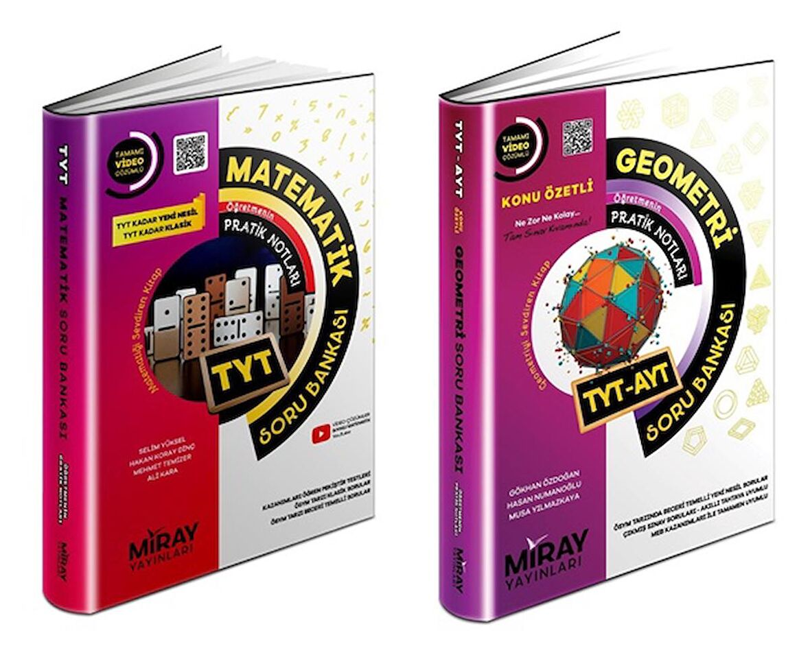 Miray Tyt Matematik Geometri Konu Özetli Soru Seti 2 Kitap 2023