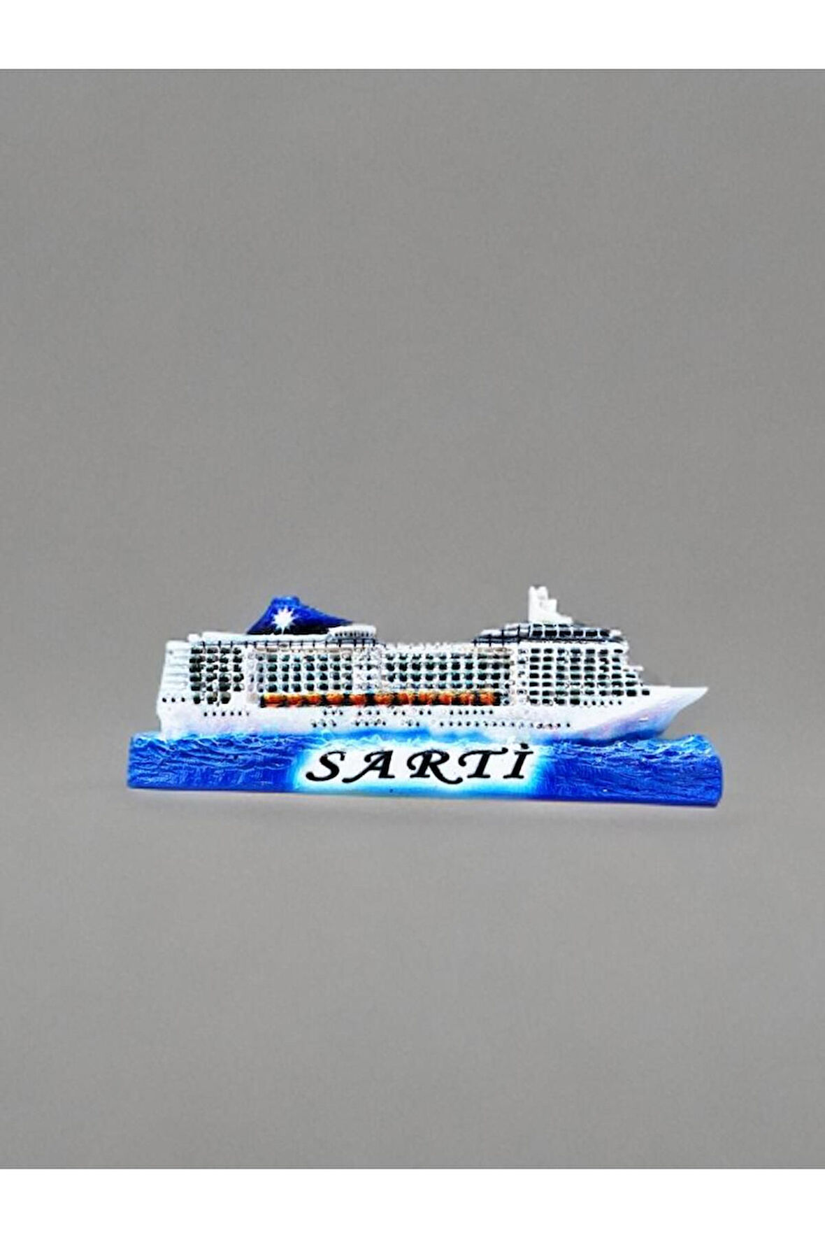 SARTİ Temalı Kabartmalı Polyester Magnet 10cm x 4cm