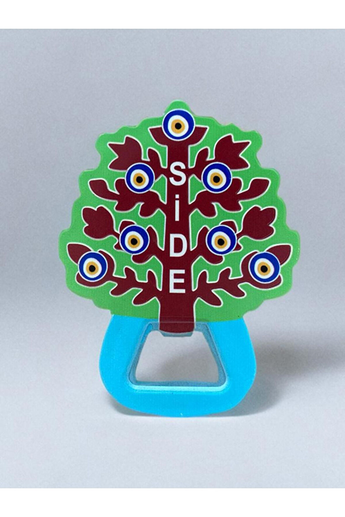 SİDE Temalı Buzdolabı Süsü Magnet Şişe Açacağı 8cm x 10cm