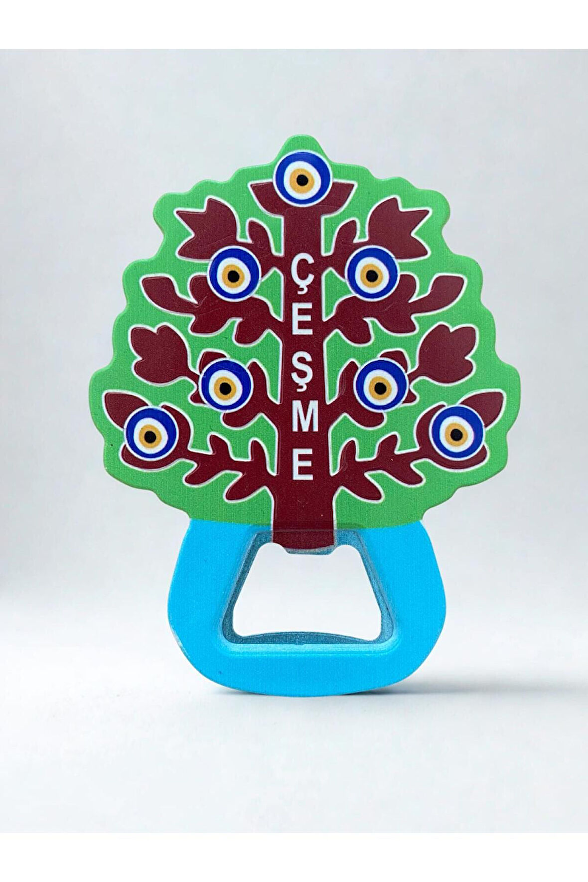 ÇEŞME Temalı Buzdolabı Süsü Magnet Şişe Açacağı 8cm x 10cm