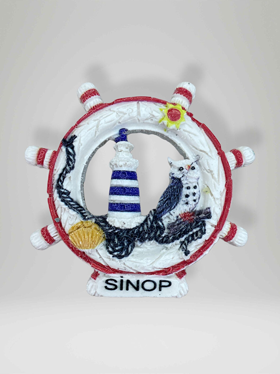 SİNOP Temalı Polyester Magnet Buzdolabı Süsü