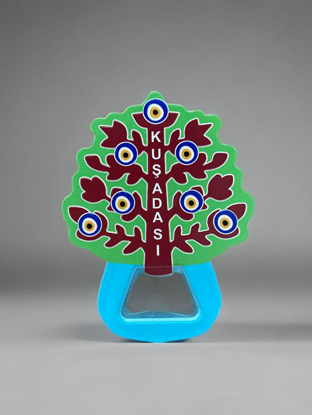 KUŞADASI Temalı Plastik Açacak Magnet Buzdolabı Süsü Şişe Açacağı