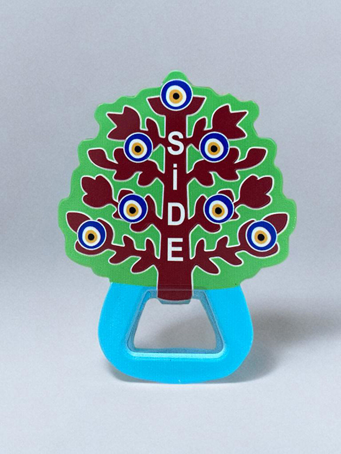 SİDE Temalı Plastik Açacak Magnet Buzdolabı Süsü Şişe Açacağı