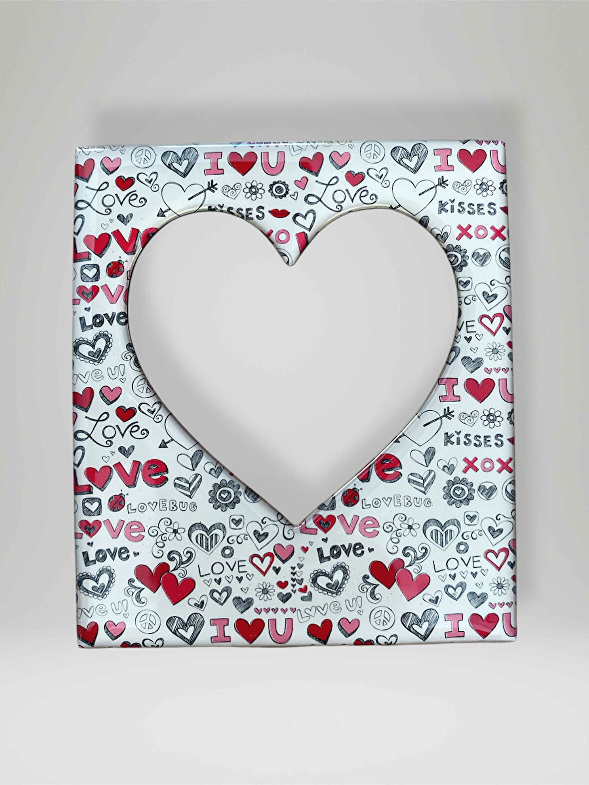 LOVE Mıknatıs Çerçeve Buzdolabı Süsü Çerçeve Magnet