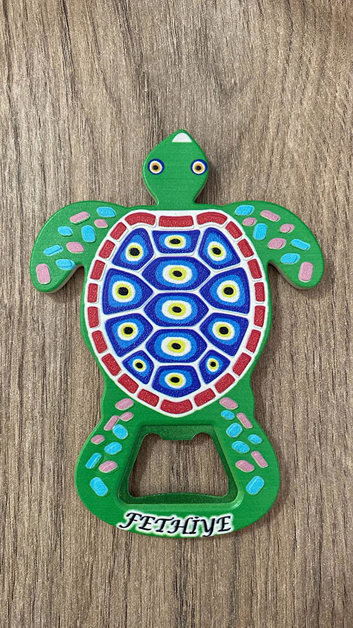 FETHİYE Temalı Plastik Şişe Açacağı Magnet Buzdolabı Süsü Açacak (kod:926)