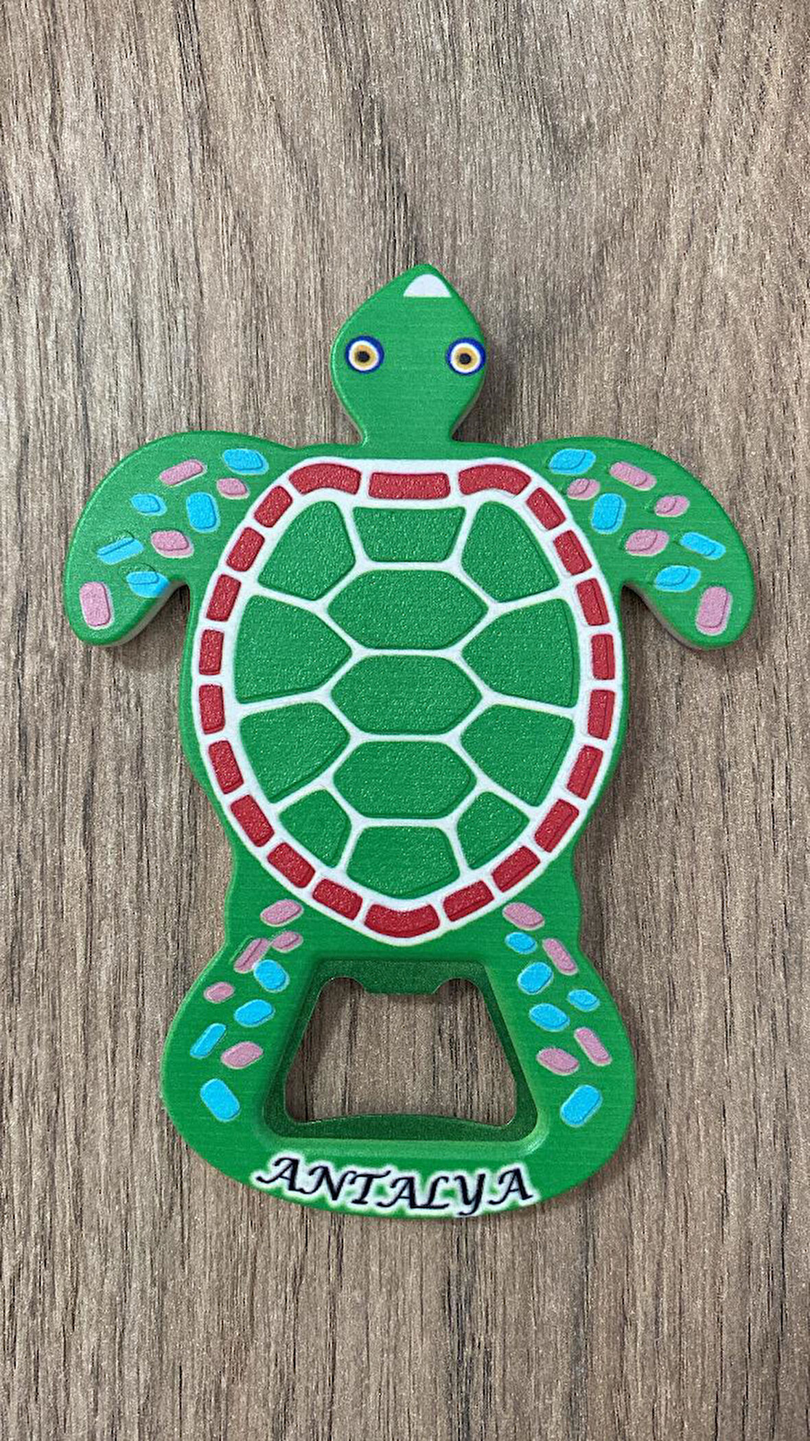 ANTALYA Temalı Plastik Şişe Açacağı Magnet Buzdolabı Süsü Açacak (kod:930)