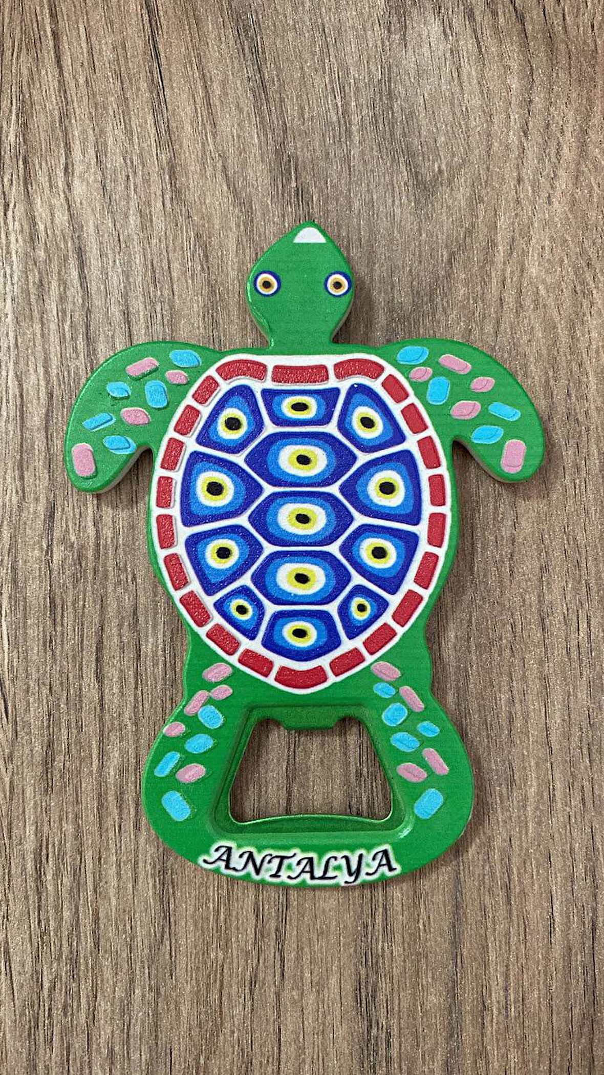 ANTALYA Temalı Plastik Şişe Açacağı Magnet Buzdolabı Süsü Açacak (kod:931)