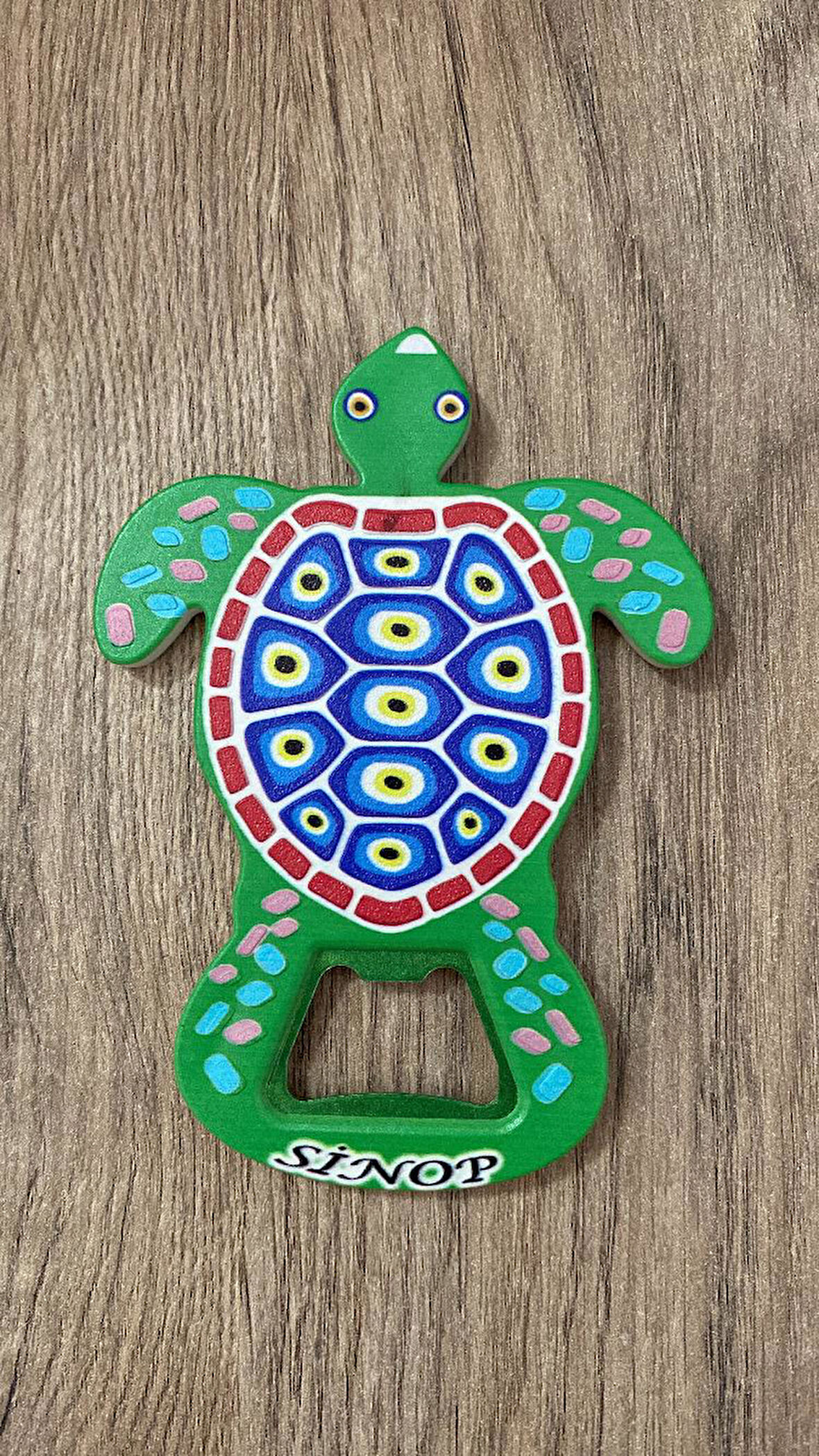 SİNOP Temalı Plastik Şişe Açacağı Magnet Buzdolabı Süsü Açacak (kod:937)