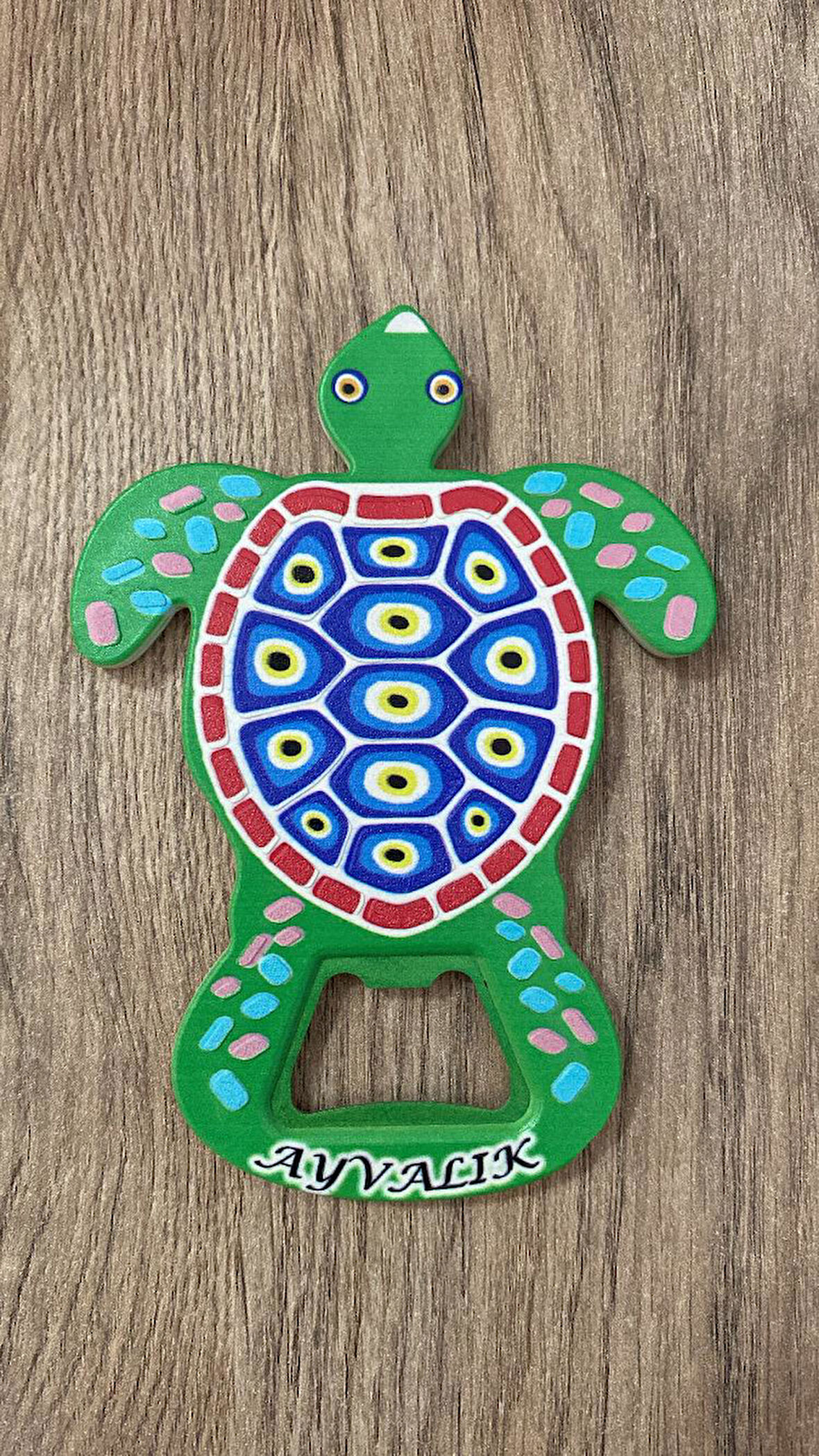 AYVALIK Temalı Plastik Açacak Magnet Buzdolabı Süsü Şişe Açacağı (kod:946)