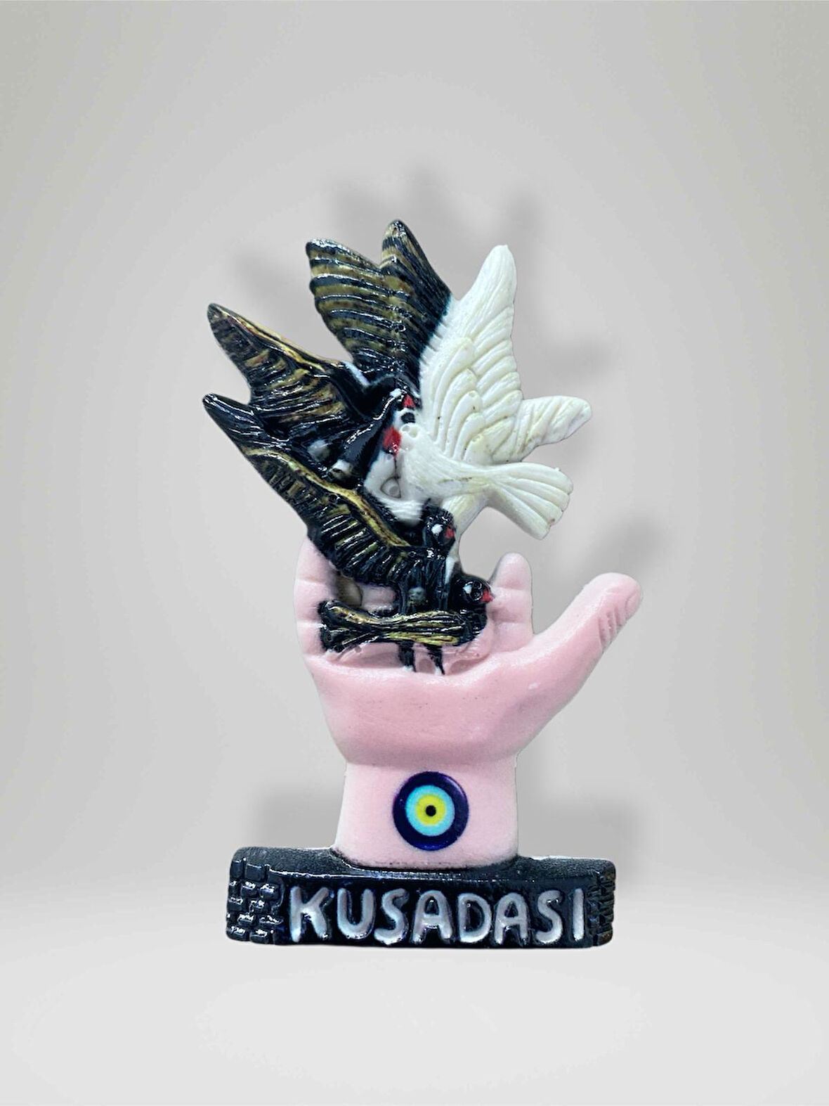 KUŞADASI Temalı (kod:952) Kabartmalı Polyester Magnet 5,5cm x 10cm