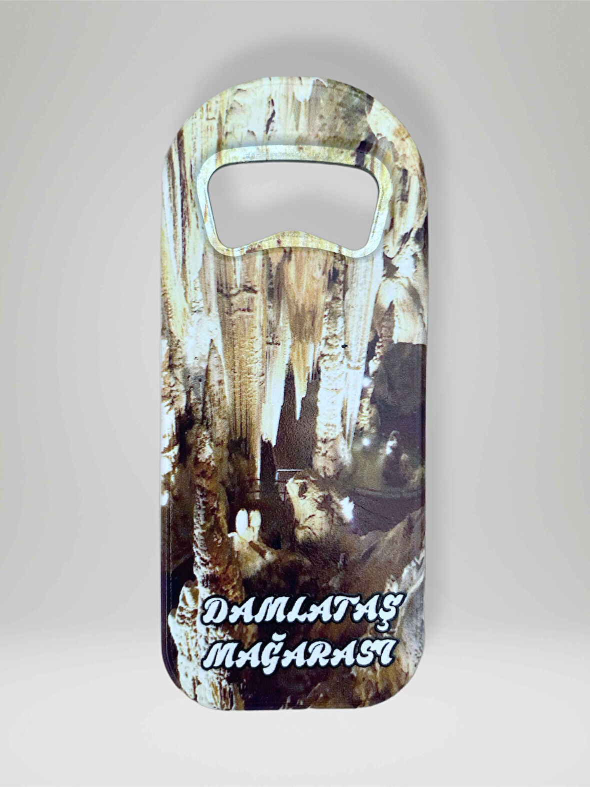 DAMLATAŞ MAĞARASI Temalı Plastik Şişe Açacağı Magnet Buzdolabı Süsü Açacak (kod:960)