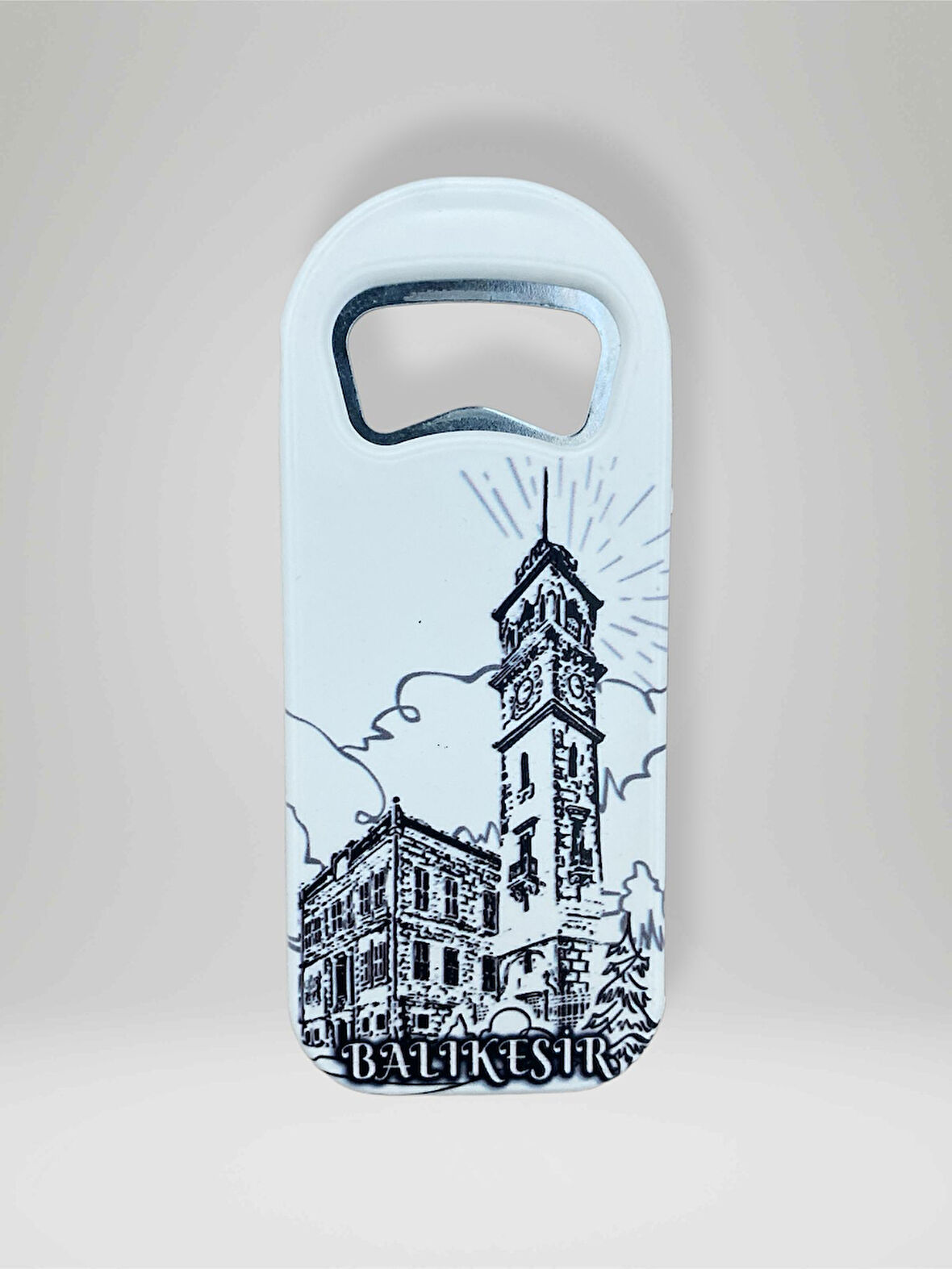 BALIKESİR Temalı Plastik Şişe Açacağı Magnet Buzdolabı Süsü Açacak (kod:970)